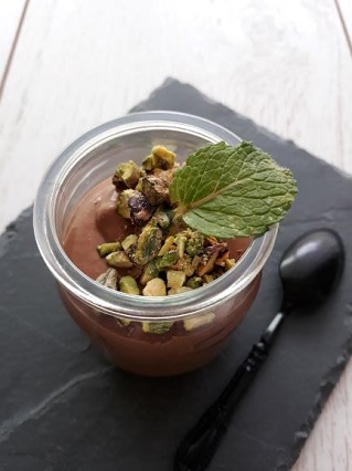 Recette : Mousse au chocolat vegan au jus de pois chiches