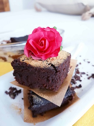 Fondant au chocolat sans beurre sans œufs et sans gluten