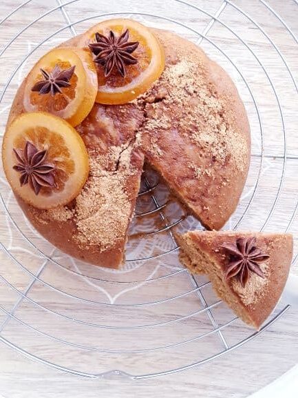 Recette du gâteau à l’orange moelleux sans gluten et vegan