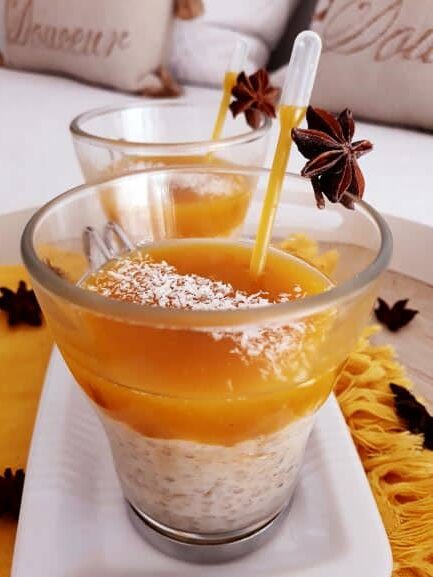 Perles Japon au coco : une crème dessert sans gluten et vegan