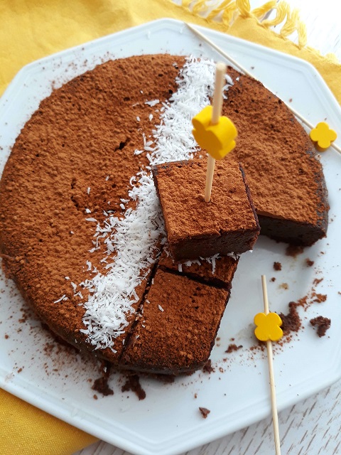 Recette : Fondant au chocolat sans gluten et vegan